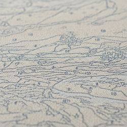 Gros plan sur une toile en lin numérotée de haute qualité pour peinture par numéro adulte